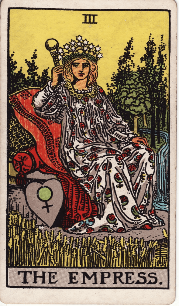 Karta tarota Cesarzowa (The Empress)