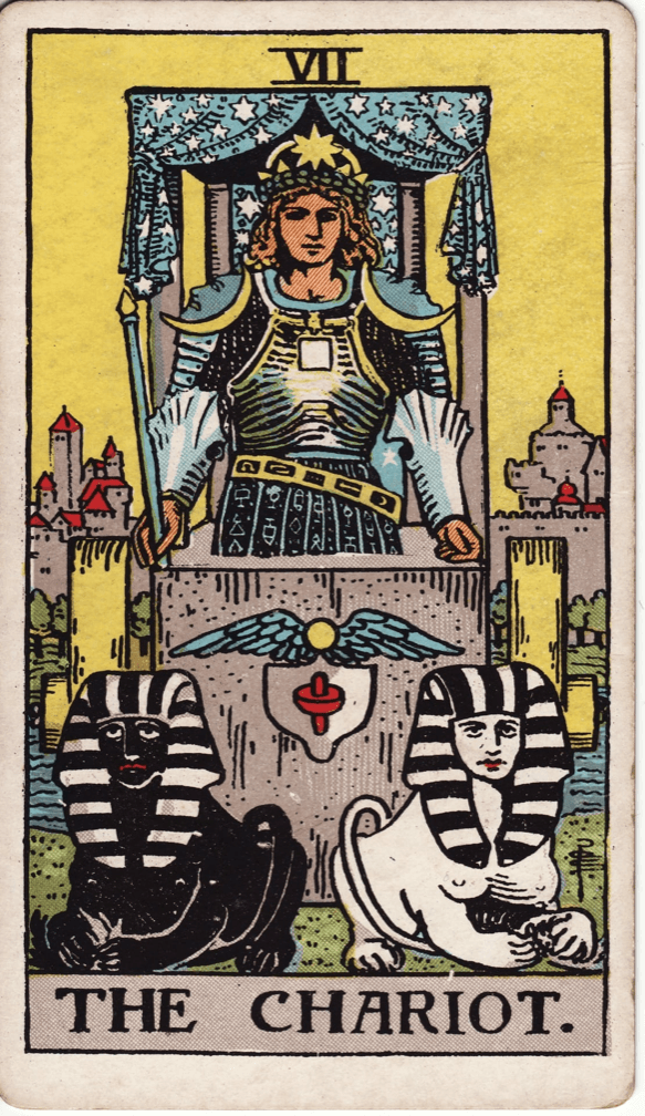 Karta tarota Rydwan (The Chariot)