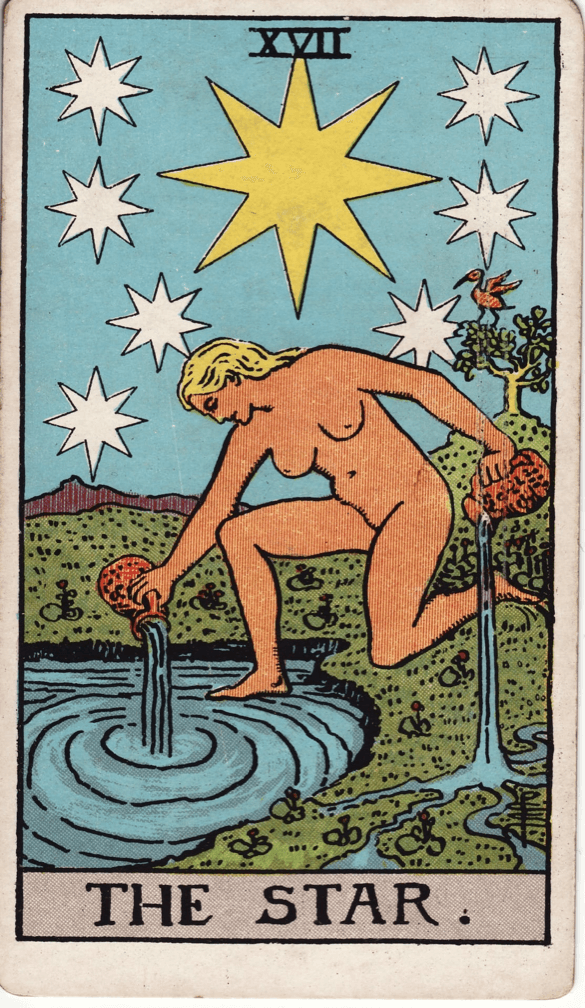 Karta tarota Gwiazda (The Star)