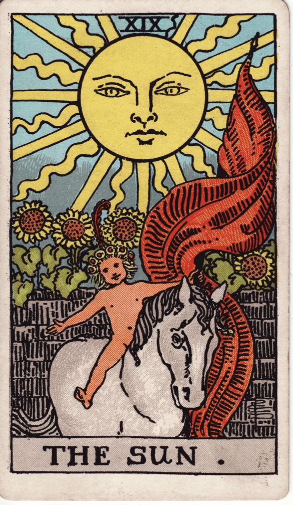 Karta tarota Słońce (The Sun)